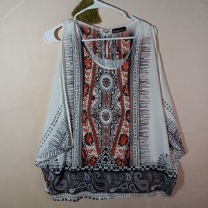 🐦‍🔥Bohemian Print Women's Top - Multicolor